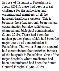 Week 7 Hospital Decontamination in Disasters